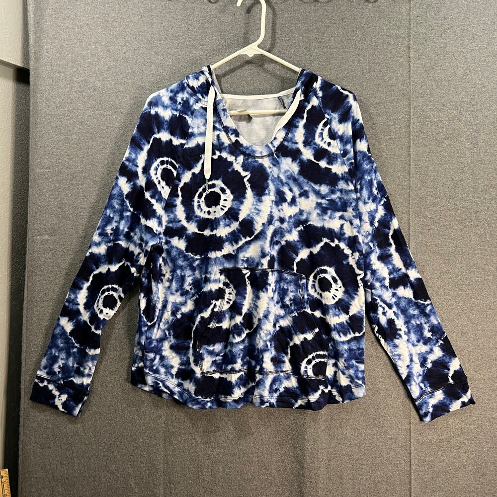 Koolaburra by UGG Light & Airy French Terry Lounge Hoodie IndgoShboriBrst Medium
